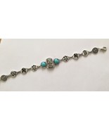 Artisan made Taino Mother Goddess ladies bracelet sterling silver - $173.79 CAD