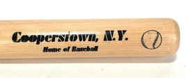 Cooperstown N.Y. &quot;Home of Baseball&quot; Wood 18&quot; Mini Baseball Bat  - £9.54 GBP