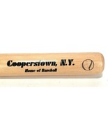 Cooperstown N.Y. &quot;Home of Baseball&quot; Wood 18&quot; Mini Baseball Bat  - $16.72 CAD