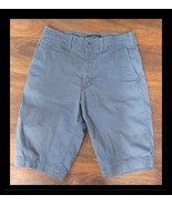 American Eagle Stone Gray Extreme Flex Classic Fit Chino Shorts 28 Mens - €17,05 EUR