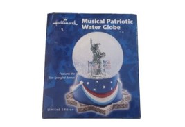 Hallmark Musical Patriotic Water Globe Limited Edition Statue of Liberty 2002 - £26.48 GBP