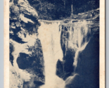 Waterfall Near Diamond Caverns Jasper Arkansas AR UNP WB Postcard B15 - $9.85