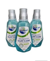 Lot X 3 Crest Pro Health Breath Purify &amp; Gum Care Mouthwash 33.8 Oz Smooth Mint - £77.83 GBP