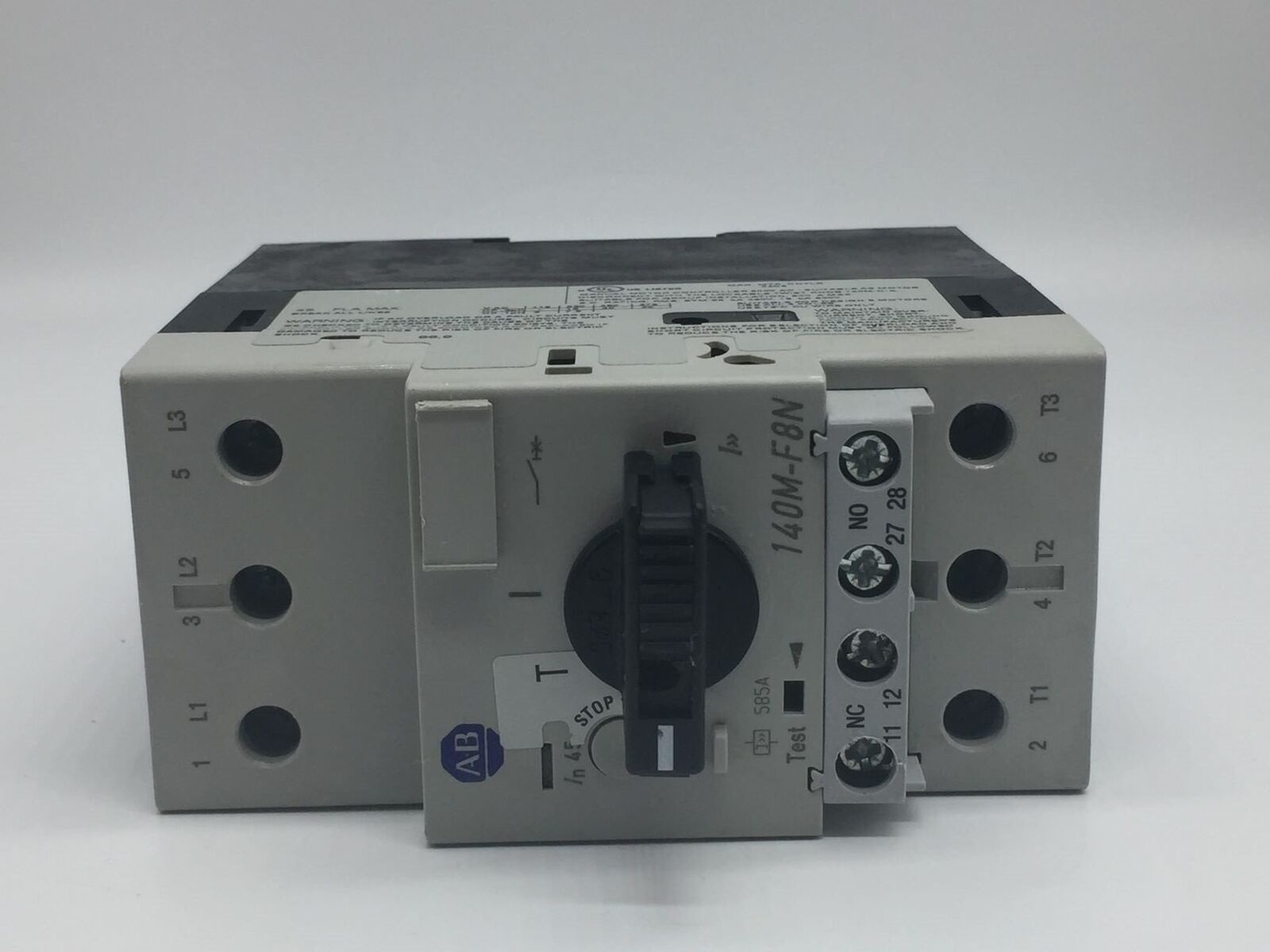 Primary image for Allen Bradley 140M-F8N-C45 Motor Protection Circuit Breaker 45Amp