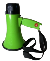 Handheld Megaphone Western Safety 10 Watt With Safety Siren  Battery  Operated - £9.78 GBP