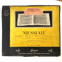 c1960 Handels Messiah  33 1/3 RPM London Records LLA-19 4 LP Complete Version - £47.03 GBP