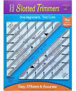 Slotted Trimmer Acrylic Template Ruler for Accurate Cutting and Trimming  - $69.38 CAD