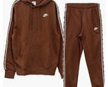 Nike 23FW Club Fleece GX Track Suit Men&#39;s Suit Hoodie Jacket Pants FB729... - £119.95 GBP
