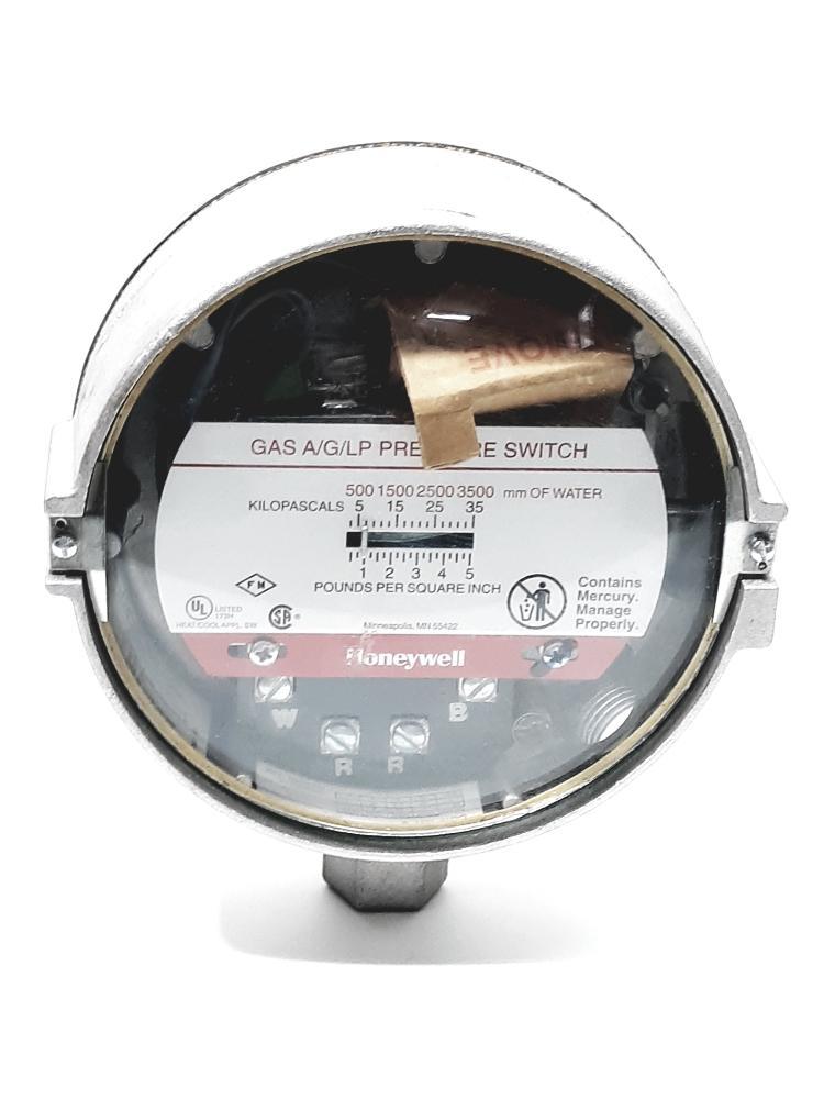Honeywell C437P 1011 Gas Gauge Pressure Switch  - $53.70