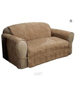 Ultimate Love Seat Furniture Protector Camel Color Cover up to 70 inch l... - $872.64 MXN