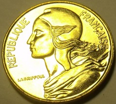 Gem Unc France 1974 5 Centimes~Liberty Bust~Fantastic~Free Shipping - £2.57 GBP