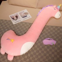 Husky Unicorn Goose Dinosaur Deer Plush Toys Pregnant Woman Sleeping Pillow Comf - £43.53 GBP