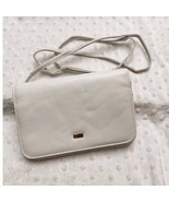 Buxton White Leather 3 in 1 ( Crossbody, Clutch, Wallet) Handbag - $9.85