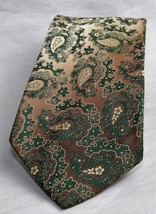 Men&#39;s Paisley Necktie, Progressive Colors 100% Polyester - $6.66