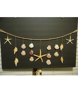 Seashell and Starfish Wall Decor approx 30&quot; - £7.39 GBP
