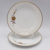 Noritake Windsor Rose Dinner China Salad Dish Plate 8-1/4&quot; Set of 2 Porc... - $14.84