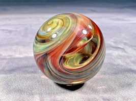 New! Boomwire .87&quot; Art Glass Marble Lampwork Boro &quot;Early Run&quot; Amazing Marbles! - £160.66 GBP