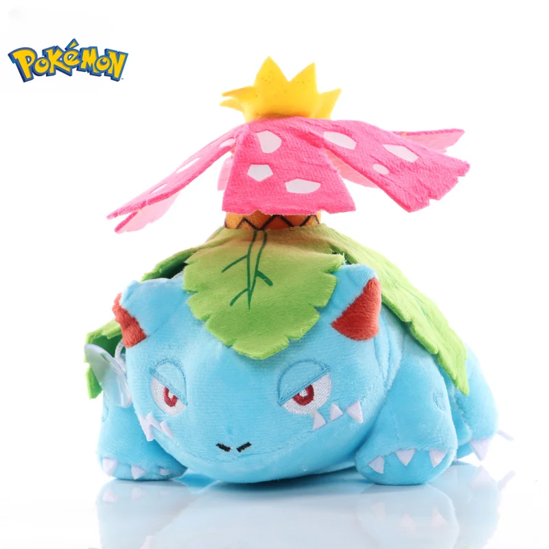 16cm Pokemon Venusaur Plush Toys Soft Stuffed Cartoon Cute Elf Doll Kawaii Anime - £13.21 GBP