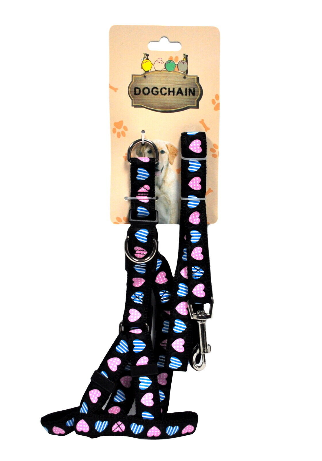 Adjustable Dog Harness with Leash Heart - $3.95