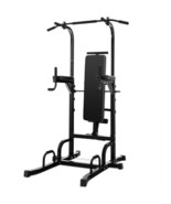 Power Tower Pull Up Bar Stand with Adjustable Heights and Bench - Color:... - €316,86 EUR