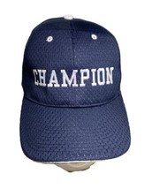 Otto Vented Champion Ball Cap Embroidered Navy Blue Adjustable One Size - £11.70 GBP