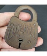 very rare padlock &quot;Lox-Wel&quot; antique early vintage lock HARD TO FIND! - $623.51 MXN
