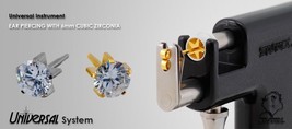 studex ear piercing 140 pair studs universal gun 24k beauty jewelry 10 f... - £208.45 GBP