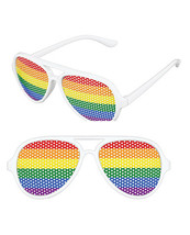 &#39;pinhole Glasses - Rainbow - £10.38 GBP