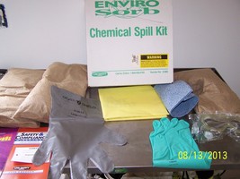 Lab Safety Supply Envirosorb Chemical Spill Kit 31083 - $65.34
