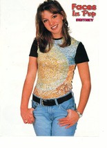 Britney Spears Nsync teen magazine pinup clipping thumbs in her jean poc... - $3.50