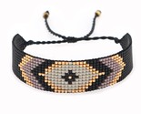 Evil eye bracelet for women greek eye jewelry adjustable handmade beaded jewellery thumb155 crop
