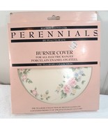 Vintage PFALTZGRAFF Tea Rose Reston LLoyd Perennials Burner Cover small 8&quot; - $24.00