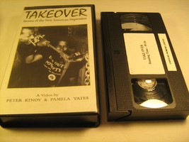 Rare VHS Tape TAKEOVER Heroes of the New American Depression 1991 [Z10b7] - £30.50 GBP