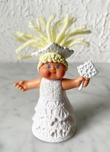 Cabbage Patch Doll Mini Figure Snow Queen Angel 3.5&quot; Tall 1994 - £5.26 GBP