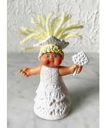 Cabbage Patch Doll Mini Figure Snow Queen Angel 3.5&quot; Tall 1994 - £5.26 GBP