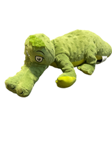 Kohls Cares Green Dr. Seuss Alligator Green ABC Crocoldile Plush Stuffed 21&quot; - £10.12 GBP