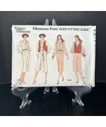 Vtg Vogue 2098 1979 Measure Free Pattern Size 14 Uncut Factory Folds - €10,18 EUR