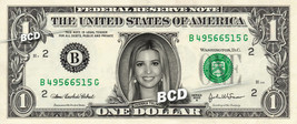 IVANKA TRUMP on a REAL Dollar Bill Cash Money Collectible Memorabilia Celebrity - £4.45 GBP