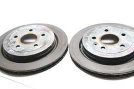 2010-2015 CHEVROLET CAMARO COUPE LT V6 REAR LEFT & RIGHT SIDE BRAKE ROTORS P5885 image 5