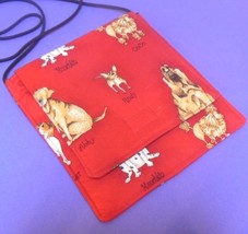 Dog Names on Red Small Destiny Purse - $12.95