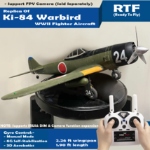 RC Airplane Warbird WWII Fighter 10CH Gyro 3D 6G Aerobatic Stunt Aircraf... - $253.81 CAD