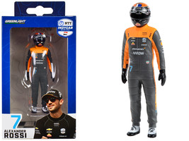 &quot;NTT IndyCar Series&quot; #7 Alexander Rossi Driver Figure &quot;McLaren - Arrow McLaren&quot;  - £27.17 GBP