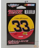 WinCraft Nascar #33 Clint Bowyer Round Decal - $20.45 CAD