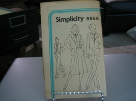 Simplicity 8868 Misses Pants, Skirt, Vest &amp; Jacket Pattern - Size 12 Bust 34 - £6.90 GBP