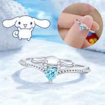 Sanrio Cinnamoroll Dainty Cute Kawaii Adjustable Silver Ring - €12,85 EUR