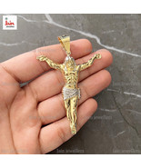 18 Kt, 22 Kt Gold Crucifix Full Body Jesus Pendant Necklace Pendant 25-3... - £3,410.87 GBP+