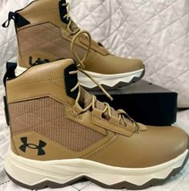 Under Armour Men’s UA Stellar G2 6&quot; Tactical Brown Hiking Boots Men 9 - £55.12 GBP
