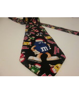 M &amp; M &#39;s Happy Holidays Neck Tie - $12.95