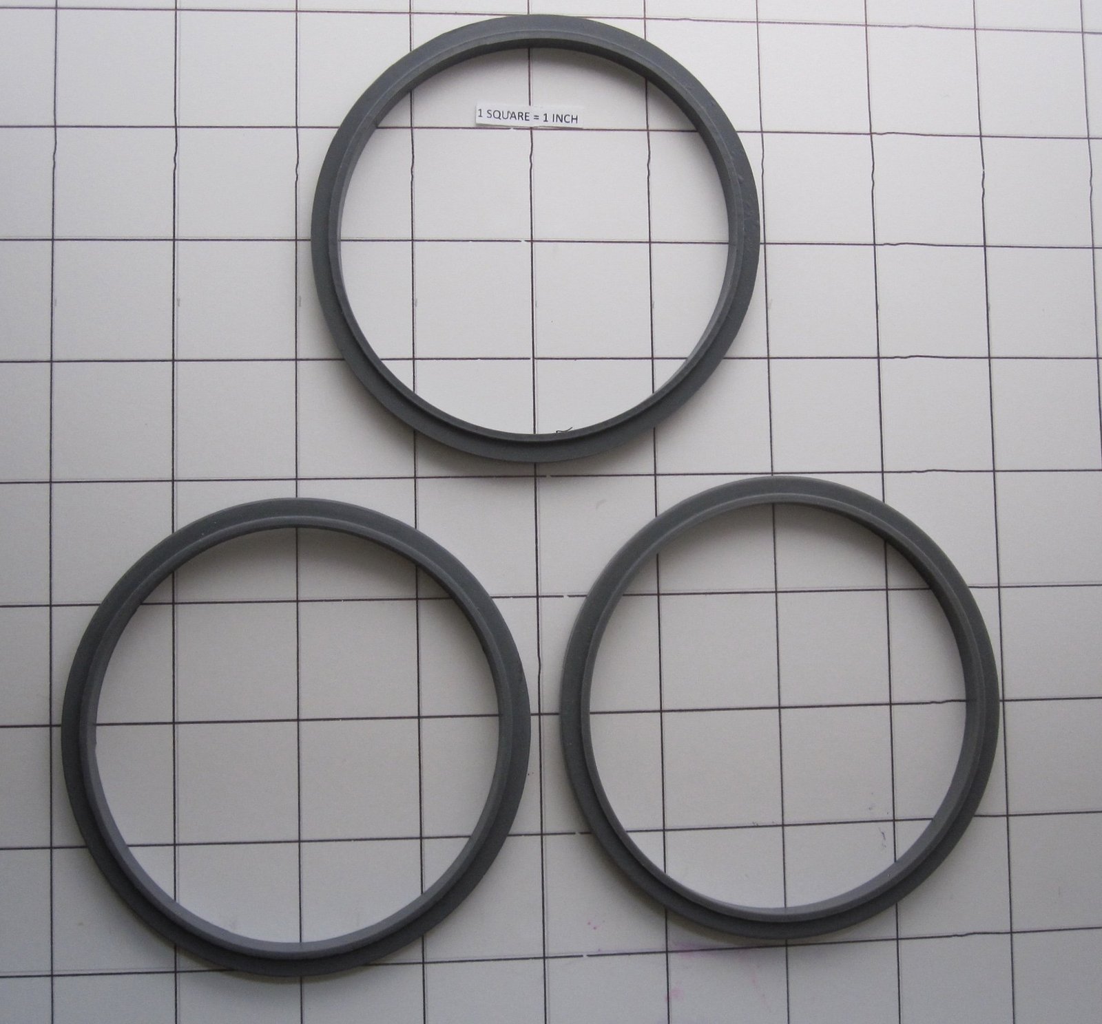 3 Pack Replacement gasket Compatible for Nutri Bullet Gray - $4.95
