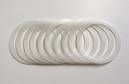 10 Pack Silicone Sealing Rings Compatible Gasket for Mason Jars (After m... - £7.12 GBP
